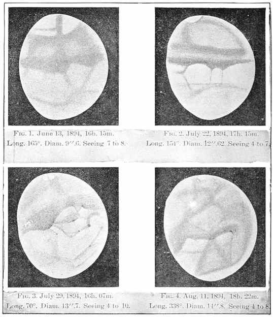 Mars. (By Douglass, Lowell Observatory.)