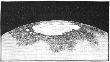 The South Pole of Mars, September, 1877 (Green)
