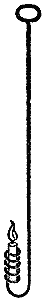 A lighted taper lowered into a jar of oxygen. It burns far more brightly and beautifully than it does in air.