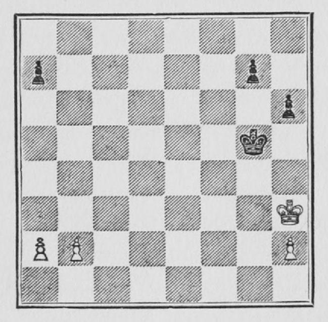 White: King h3, Pawns a2, b2, h2. Black: King g5, Pawns a7, g7, h6.