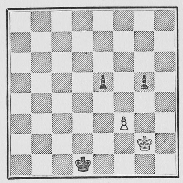 White: King g2, Pawn f3. Black: King d1, Pawns e5, g5.