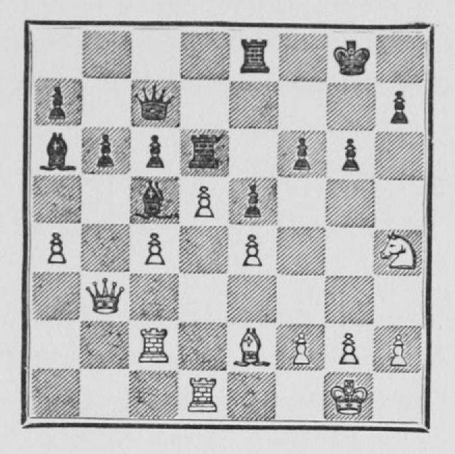 White: King g1, Queen b3, Rooks c2, d1, Bishop e2, Knight h4, Pawns a4, c4, d5, e4, f2, g2, h2. Black: King g8, Queen c7, Rooks d6, e8, Bishops a6, c5, Pawns a7, b6, c6, e5, f6, g6, h7.