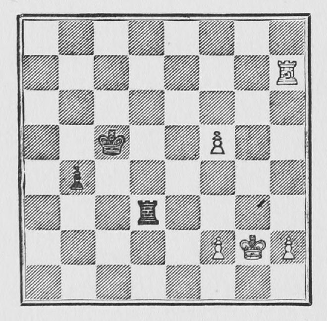 White: King g2, Rook h7, Pawns f5, f2, h2. Black: King c5, Rook d3, Pawn b4.