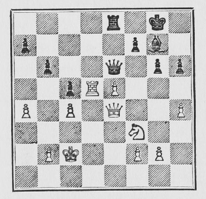 White: King c2, Queen e4, Rook d5, Knight f3, Pawns a4, b2, c4, e5, f2, g2, h4. Black: King g8, Queen e6, Rook e8, Bishop g7, Pawns a7, b6, c5, f7, g6, h6.