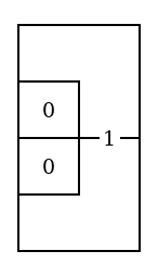 The right half of the larger Diagram, with grey counters in the inner No. 12 and 14 and a red counter on the line between the outer No. 10 and 16.