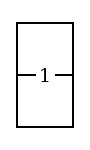 The right half of the smaller Diagram, with a red counter sitting on the line between No. 6 above and No. 8 below, and nothing in either compartment.