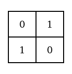 The smaller Diagram with a grey counter in No. 5, upper left, red counters in No. 6 and No. 7, and a grey counter in No. 8, lower right.