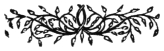 A tailpiece of leafy scrolling stems.