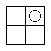 The Biliteral Diagram that follows — an O in the North-East Quarter, which reads "No x are y′".