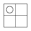 "No y are x" — the same Grey Counter in the North-West Cell, arrived at from the West Half instead of the North.
