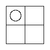 The Biliteral Diagram — an O in the North-West Quarter.