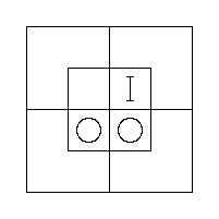 The Triliteral Diagram: no x′m exist, and some y′m exist.