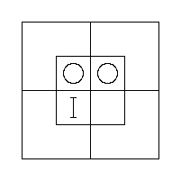 The Triliteral Diagram: no xm exist, and some ym exist.