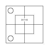 The Triliteral Diagram: some xm exist, and no ym′ exist.