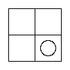 A Grey Counter in the South-East Cell.