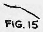Fig. 15. — The hand turned farther, seen at the position where the card lies horizontal and is screened from the audience.